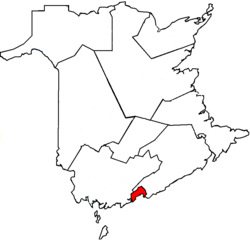 Saint John, riding